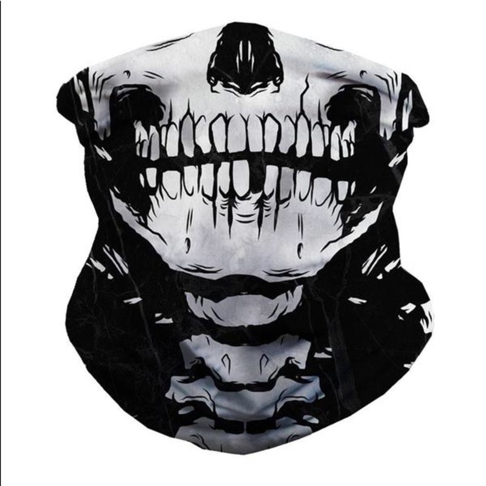 Skeleton Seamless Mask Bandana